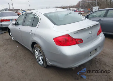 2011 Infiniti G25X из США, поврежденный, VIN JN1DV6AR7BM651238